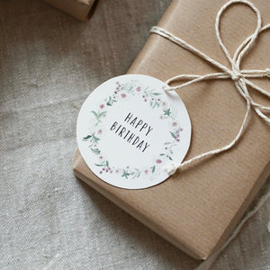Gift Tags (8 pieces) | Birthday (Download/Printable)