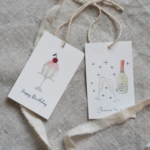 Gift Tags (8 pieces) | Birthday (Download/Printable)