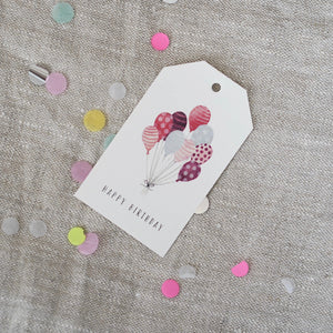 Gift tags · Birthday Balloons