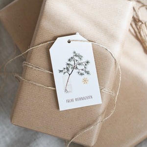 Geschenkanhänger · Weihnachtszweig