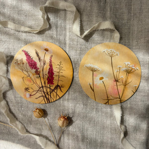 Untersetzer · Wildblumen | Fingerhut