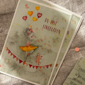 Invitation Cards · Miss Ballerina