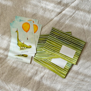 Invitation Cards Dino Party