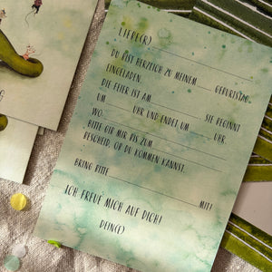 Invitation Cards Dino Party