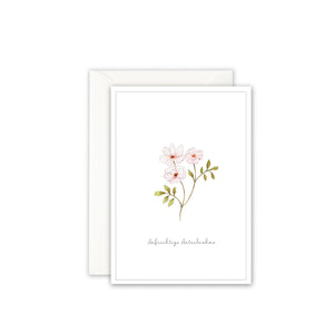 Condolence card · Sincere condolences | Rose