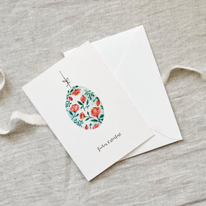 Grußkarte · Frohes Osterfest