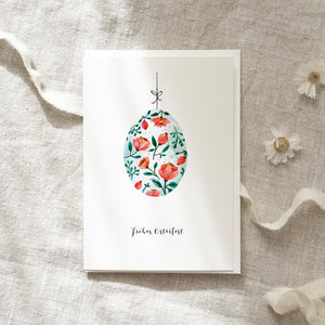 Grußkarte · Frohes Osterfest