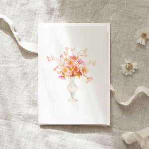 Grußkarte · Sommerstrauß
