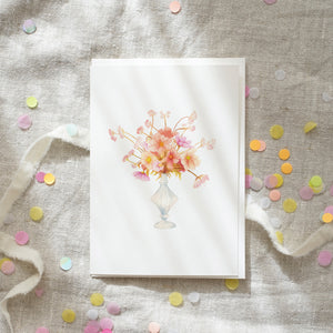 Grußkarte · Sommerstrauß