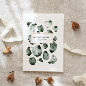 Greeting Card Hip Hip Hooray