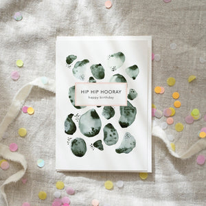 Greeting Card Hip Hip Hooray