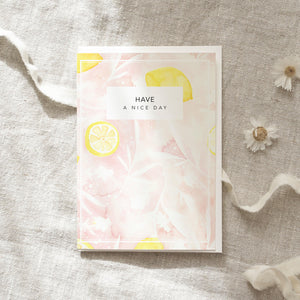 Greeting Card Have a nice day