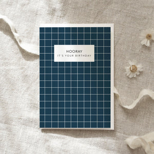 Greeting Card Hooray it's your birthday