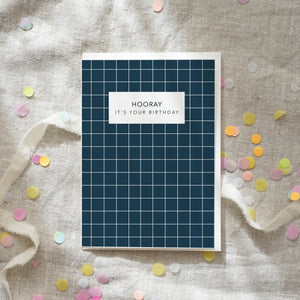 Greeting Card Hooray it's your birthday