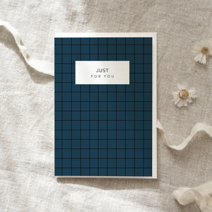 Greeting card Just for you