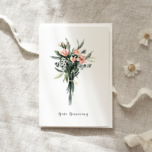 Grußkarte · Gute Besserung