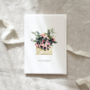 Greeting Card Just married