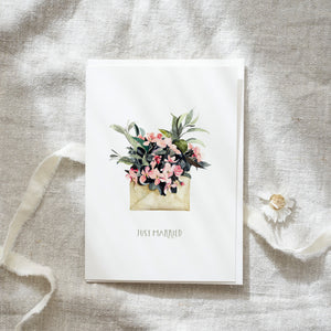 Greeting Card Just married