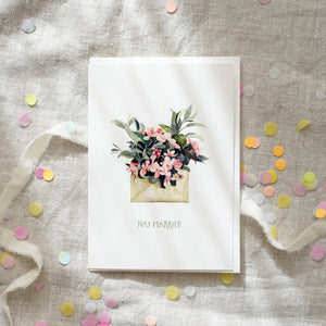 Greeting Card Just married