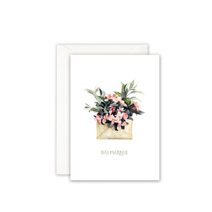 Greeting Card Just married