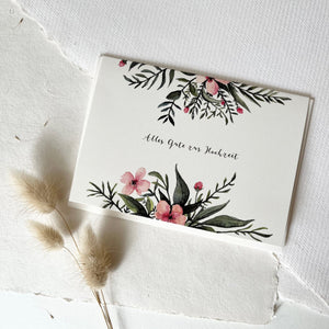 Grußkarte · Alles Gute zur Hochzeit