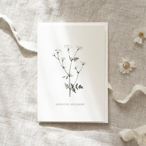 Sympathy Card Sincere condolences