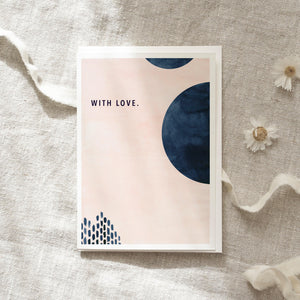 Greeting Card With Love