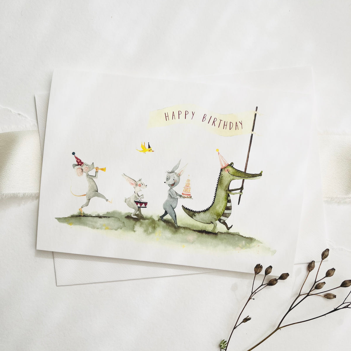 Greeting Card · Birthday Caravan