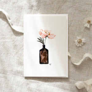 Grußkarte · coral Blossom