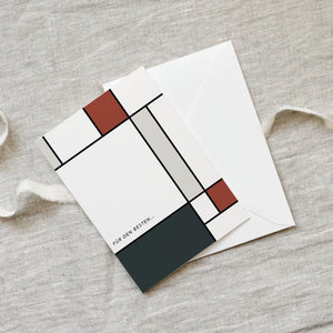 Grußkarte · Für den besten....