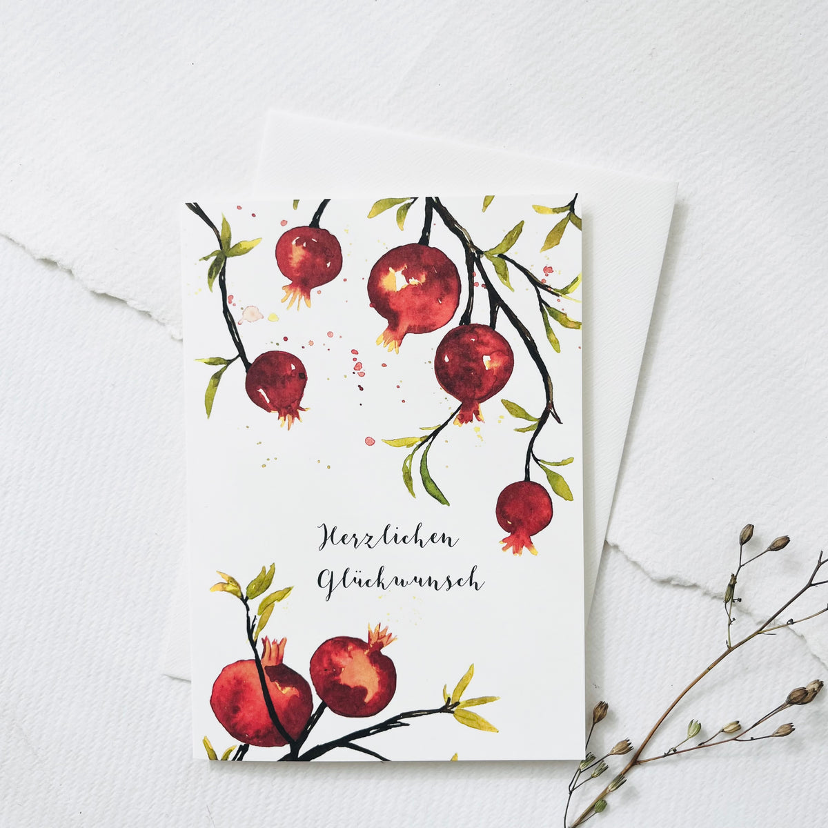 Greeting Card · Birthday | rose hip