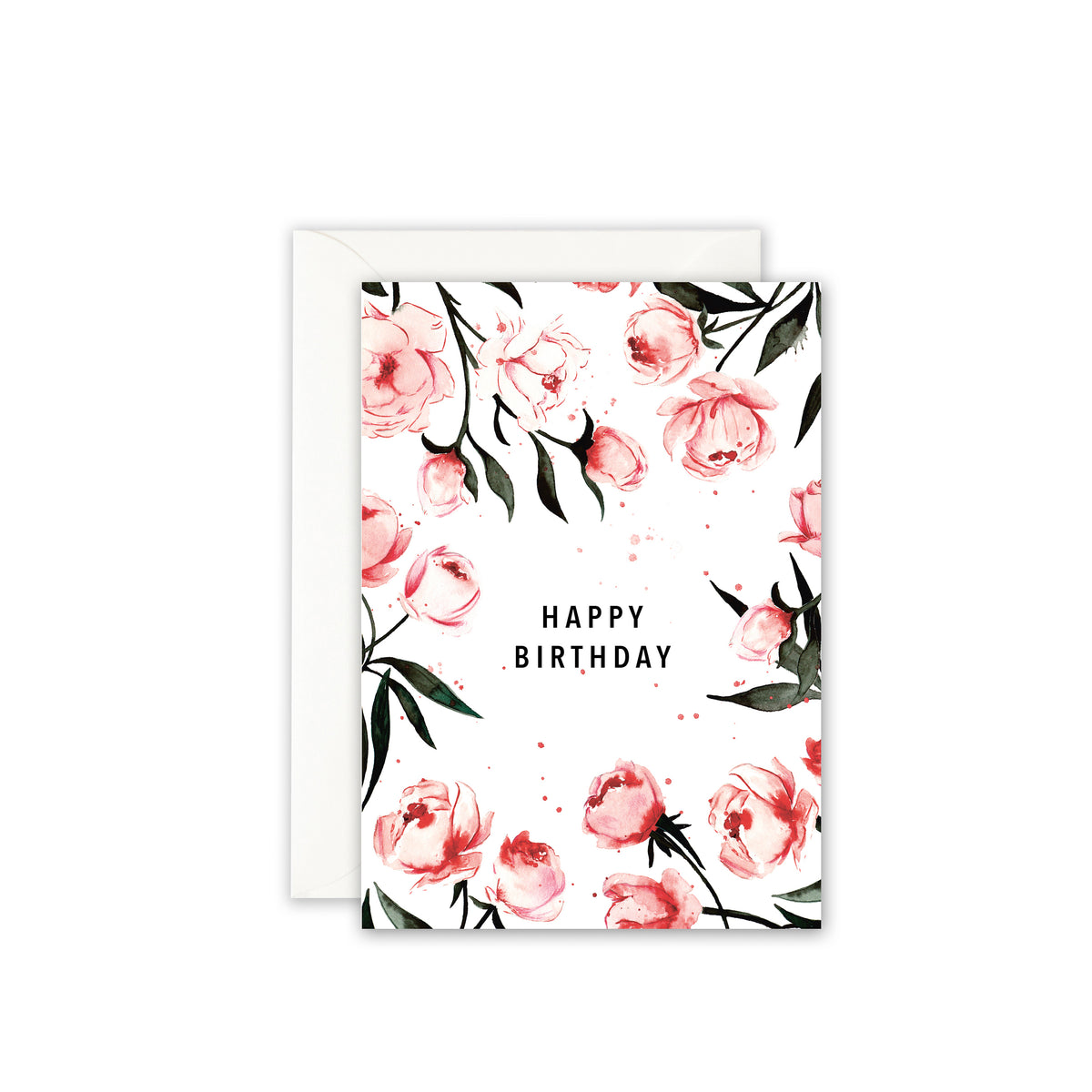 Greeting card · Happy Birthday | roses