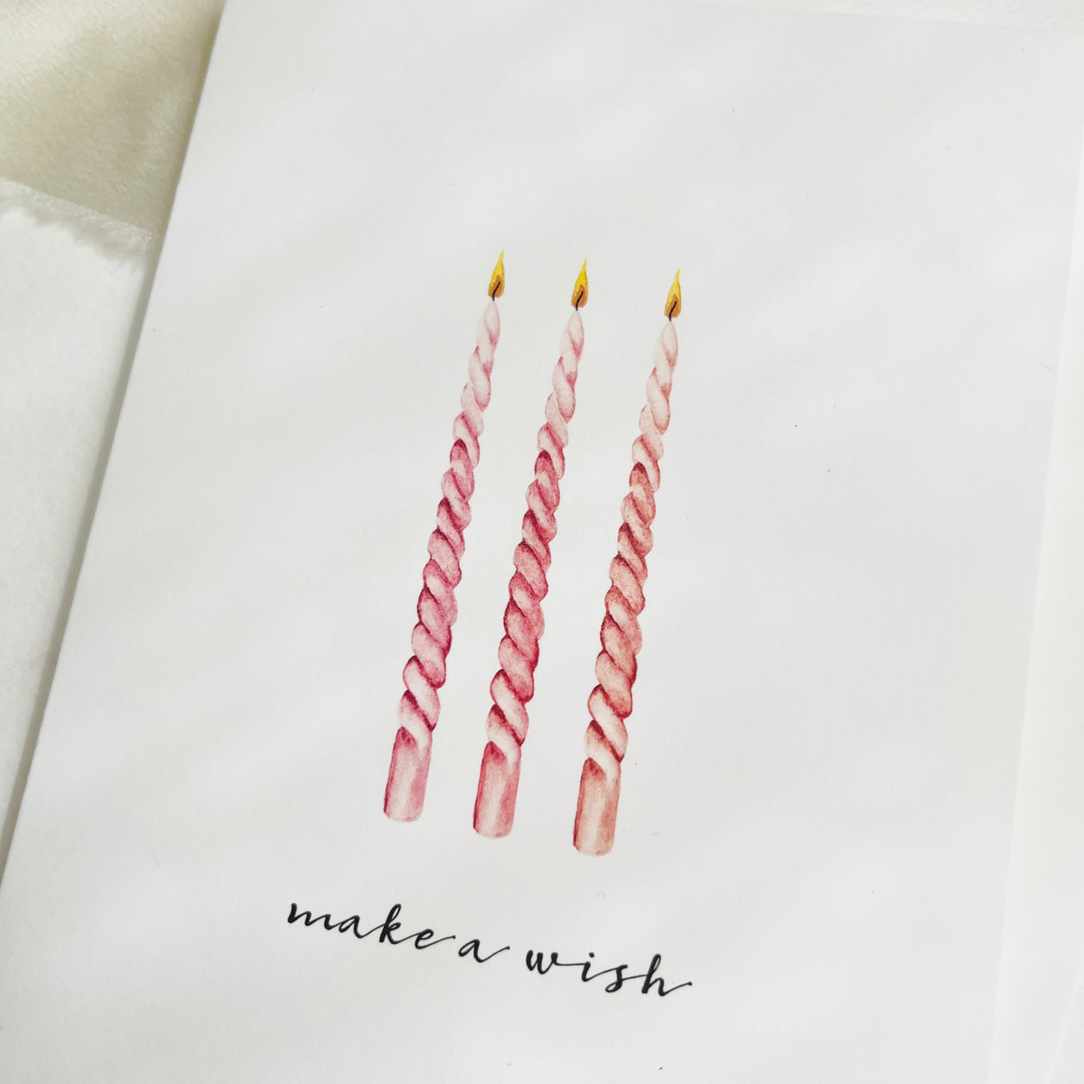 Greeting Card Make a wish