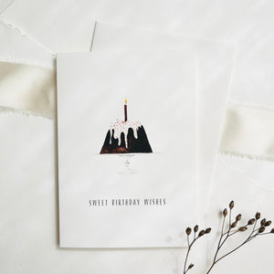 Grußkarte · Sweet Birthday Wishes