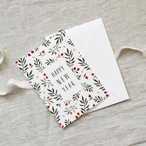 Greeting card Happy new year