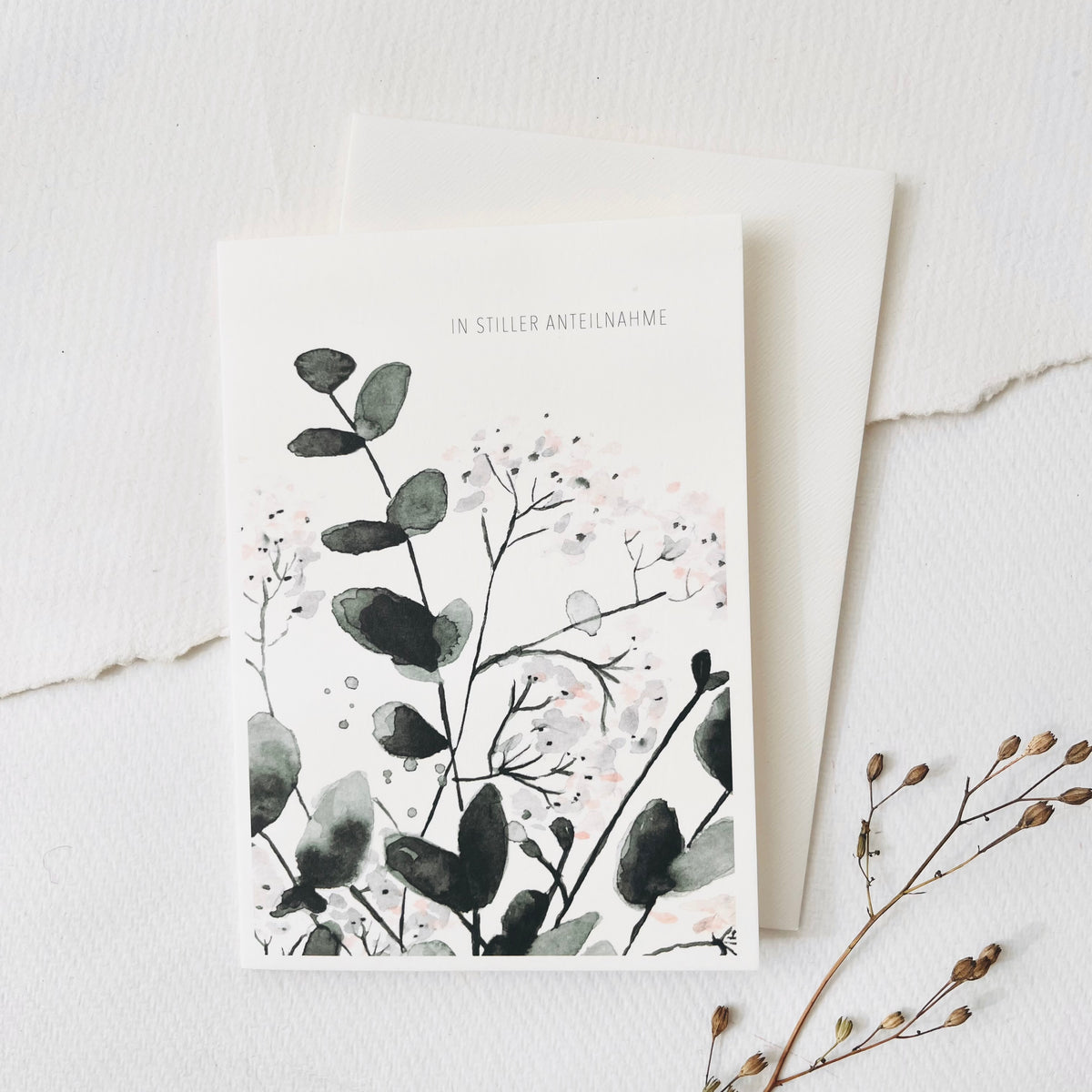 Sympathy Card · Eucalyptus