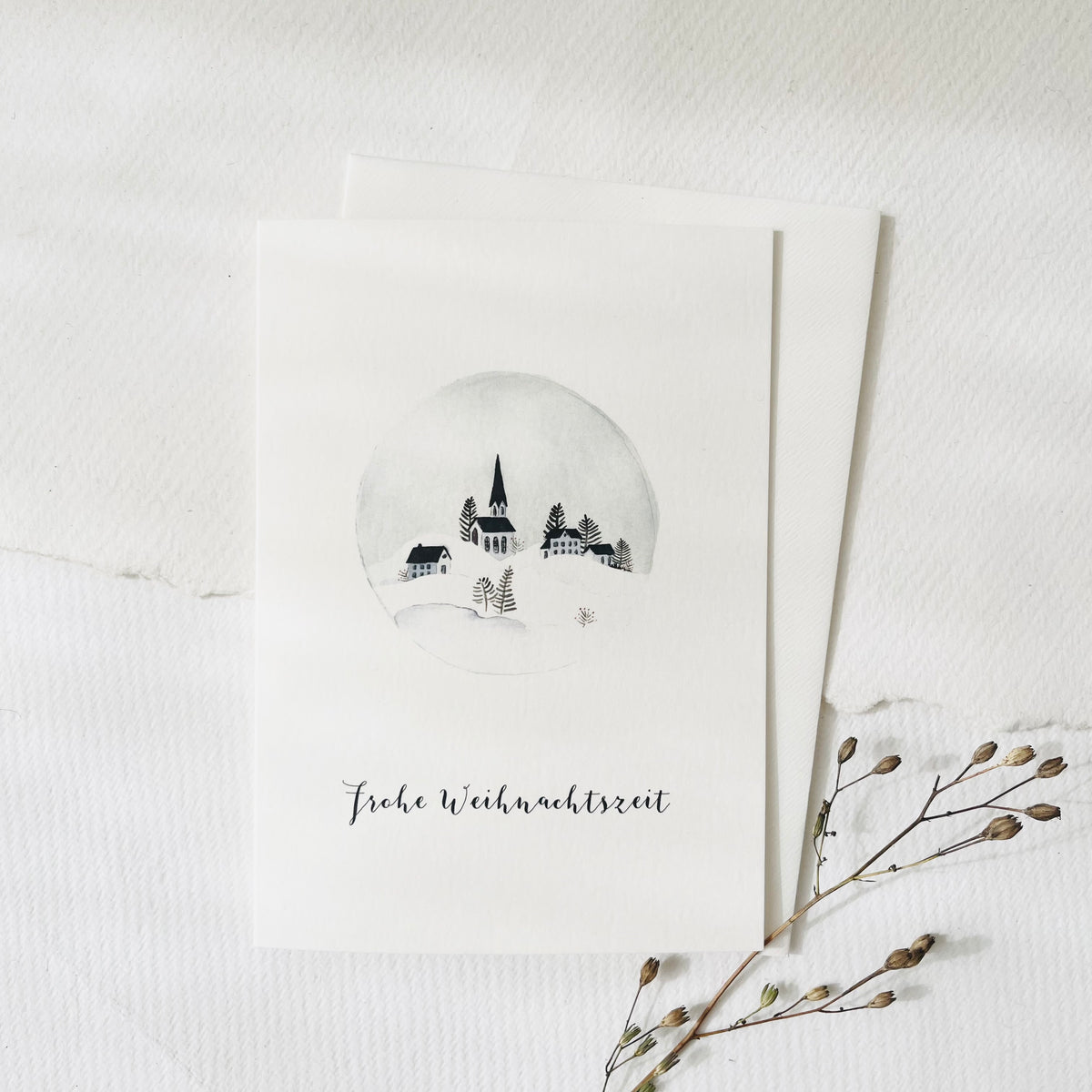 Greeting Card · Snow Globe