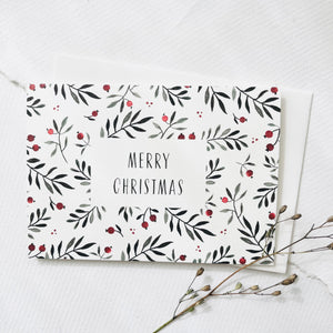 Greeting card · Merry Christmas | patterns