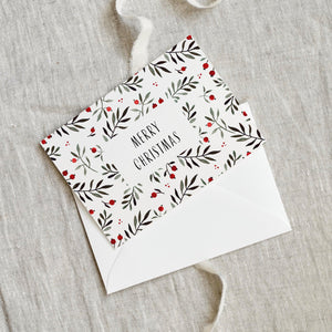 Greeting card · Merry Christmas | patterns