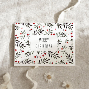 Greeting card · Merry Christmas | patterns
