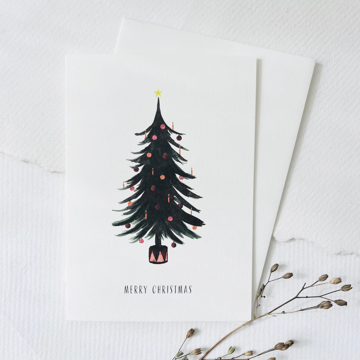 Greeting card · Christmastree