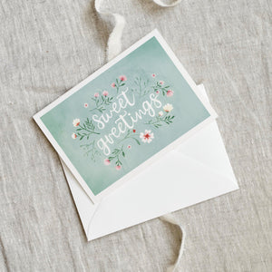 Greeting Card · Sweet Greetings | Blossoms