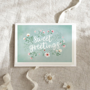 Greeting Card · Sweet Greetings | Blossoms
