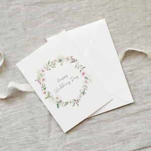 Grußkarte · Hochzeitstag