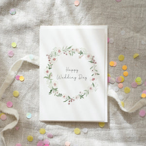 Grußkarte · Hochzeitstag