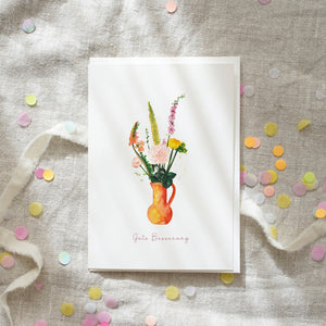 Grußkarte · Gute Besserung | Spring Bouquet
