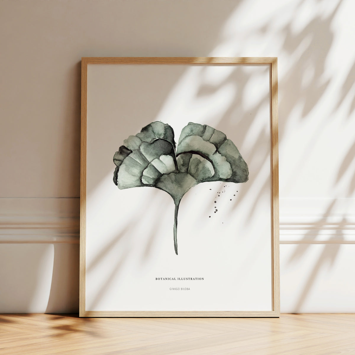 Kunstdruck - Ginkgo Leaf