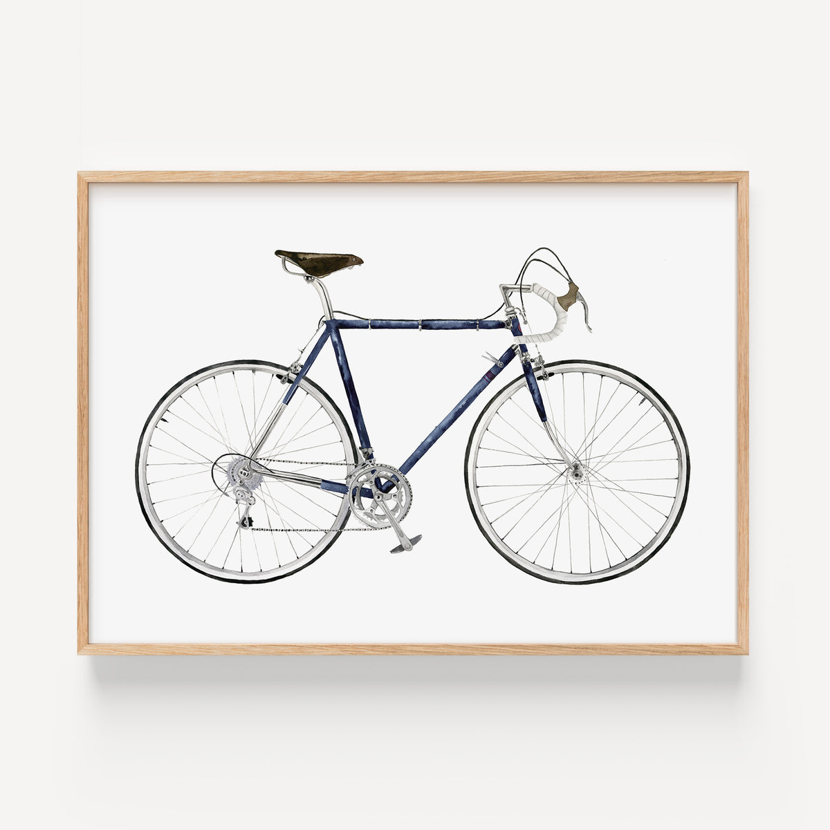 Art Print - Keep it simple | Blue Bicycle