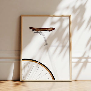 Kunstdruck - White Racer