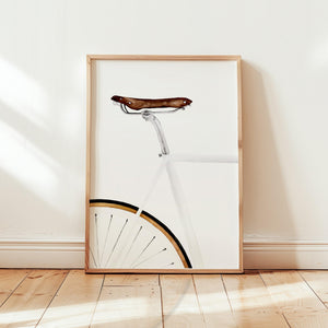 Kunstdruck - White Racer